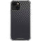 Black Carbon Fiber Specialty Texture Material iPhone 15 Plus Clear Case