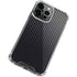Black Carbon Fiber Specialty Texture Material iPhone 15 Pro Clear Case