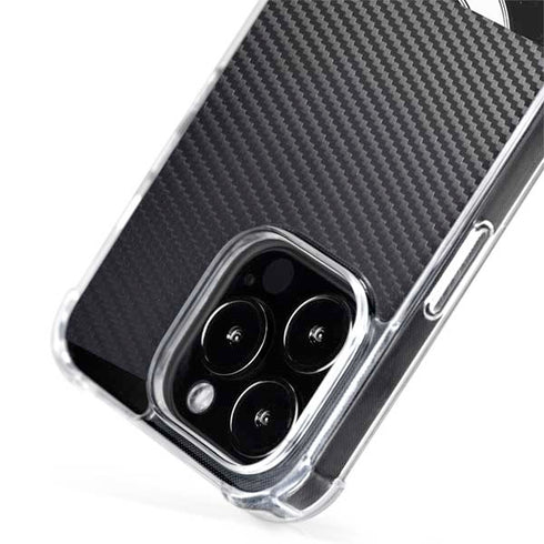 Black Carbon Fiber Specialty Texture Material iPhone 15 Pro MagSafe Case