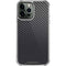 Black Carbon Fiber Specialty Texture Material iPhone 15 Pro Max Clear Case