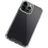 Black Carbon Fiber Specialty Texture Material iPhone 15 Pro Max Clear Case