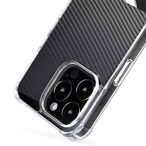 Black Carbon Fiber Specialty Texture Material iPhone 15 Pro Max MagSafe Case