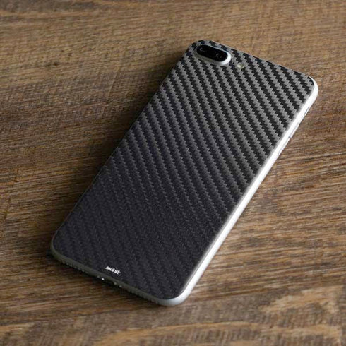Black Carbon Fiber Specialty Texture Material iPhone 7 Plus Skin
