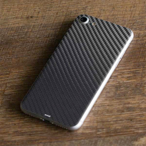 Black Carbon Fiber Specialty Texture Material iPhone 7 Skin
