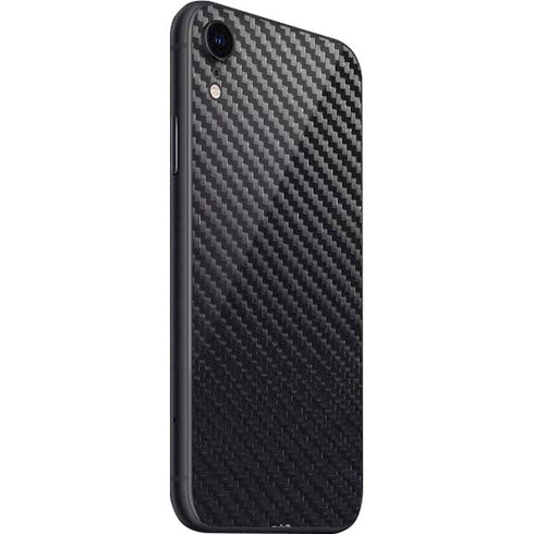 Black Carbon Fiber Specialty Texture Material iPhone SE (2nd & 3rd Gen) Skin
