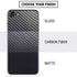 Black Carbon Fiber Specialty Texture Material iPhone SE (2nd & 3rd Gen) Skin