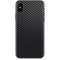 Black Carbon Fiber Specialty Texture Material iPhone X Skin