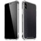 Black Carbon Fiber Specialty Texture Material iPhone X/XS Clear Case
