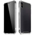 Black Carbon Fiber Specialty Texture Material iPhone X/XS Clear Case