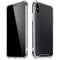 Black Carbon Fiber Specialty Texture Material iPhone XS Max Clear Case