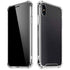 Black Carbon Fiber Specialty Texture Material iPhone XS Max Clear Case