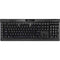 Black Carbon Fiber Specialty Texture Material K95 RGB PLATINUM Mechanical Gaming Keyboard Skin