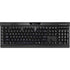 Black Carbon Fiber Specialty Texture Material K95 RGB PLATINUM Mechanical Gaming Keyboard Skin