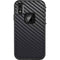 Black Carbon Fiber Specialty Texture Material LifeProof Fre iPhone Skin