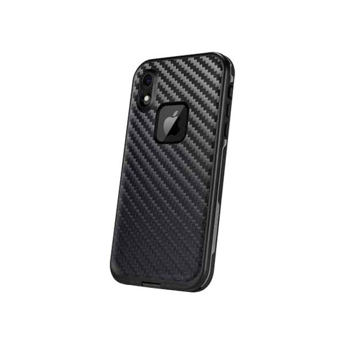 Black Carbon Fiber Specialty Texture Material LifeProof Fre iPhone Skin