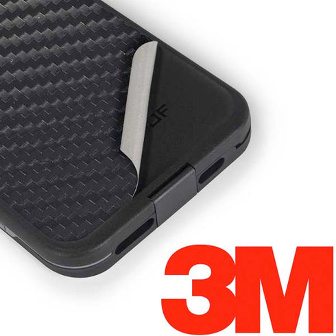 Black Carbon Fiber Specialty Texture Material LifeProof Fre iPhone Skin