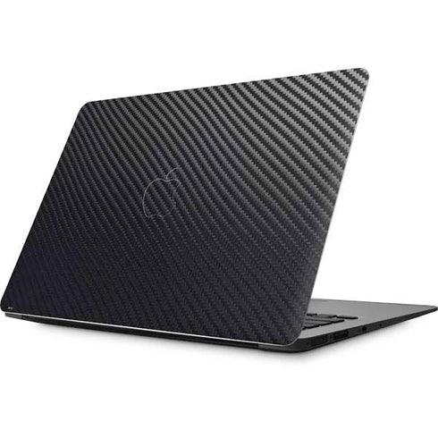 Black Carbon Fiber Specialty Texture Material Apple MacBook Skin