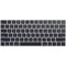 Black Carbon Fiber Specialty Texture Material Magic Keyboard Skin