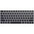 Black Carbon Fiber Specialty Texture Material Magic Keyboard Skin