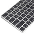Black Carbon Fiber Specialty Texture Material Magic Keyboard Skin