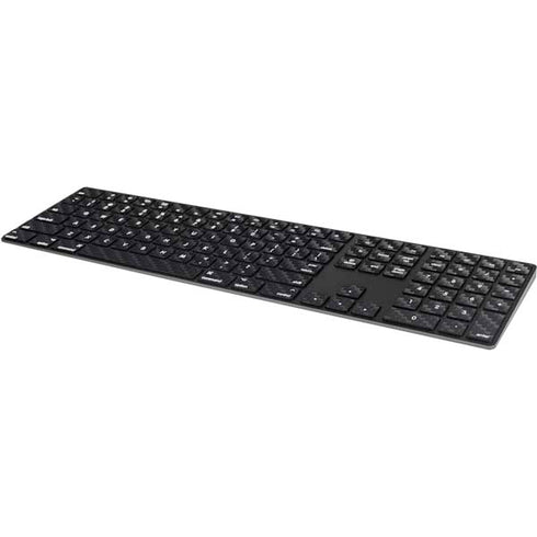 Black Carbon Fiber Specialty Texture Material Magic Keyboard with Numeric Keypad Skin
