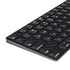 Black Carbon Fiber Specialty Texture Material Magic Keyboard with Numeric Keypad Skin