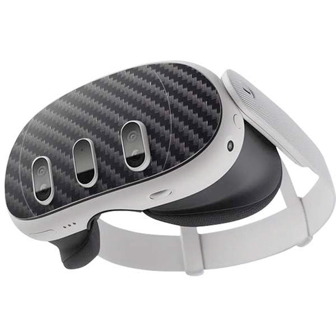 Black Carbon Fiber Specialty Texture Material Meta Quest 3 Skin
