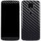 Black Carbon Fiber Specialty Texture Material Moto E5 Plus Skin