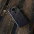 Black Carbon Fiber Specialty Texture Material Moto E5 Plus Skin