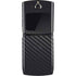Black Carbon Fiber Specialty Texture Material Motorola RAZR Skin