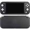 Black Carbon Fiber Specialty Texture Material Nintendo Switch Lite Skin