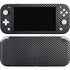 Black Carbon Fiber Specialty Texture Material Nintendo Switch Lite Skin
