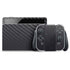 Black Carbon Fiber Specialty Texture Material Nintendo Switch OLED (2021) Skin