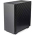 Black Carbon Fiber Specialty Texture Material NZXT H510 Compact ATX Mid-Tower Case Skin
