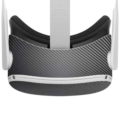 Black Carbon Fiber Specialty Texture Material Oculus Quest 2 Skin