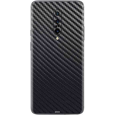 Black Carbon Fiber Specialty Texture Material OnePlus 7 Pro Skin