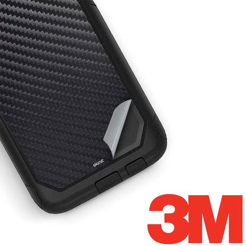 Black Carbon Fiber Specialty Texture Material Otterbox Commuter Galaxy Skin