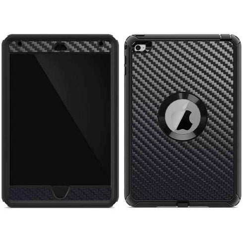 Black Carbon Fiber Specialty Texture Material Otterbox Defender iPad Skin