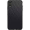 Black Carbon Fiber Specialty Texture Material Otterbox Symmetry iPhone Skin