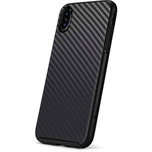 Black Carbon Fiber Specialty Texture Material Otterbox Symmetry iPhone Skin