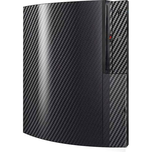Black Carbon Fiber Specialty Texture Material Playstation 3 & PS3 Skin