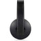 Black Carbon Fiber Specialty Texture Material PlayStation 4 Gold Wireless Headset Skin