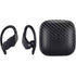 Black Carbon Fiber Specialty Texture Material PowerBeats Pro Skin