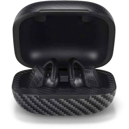 Black Carbon Fiber Specialty Texture Material PowerBeats Pro Skin