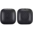 Black Carbon Fiber Specialty Texture Material PowerBeats Pro Skin
