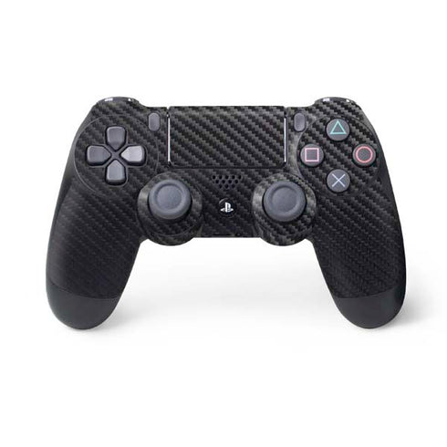 Black Carbon Fiber Specialty Texture Material PS4 Controller Skin