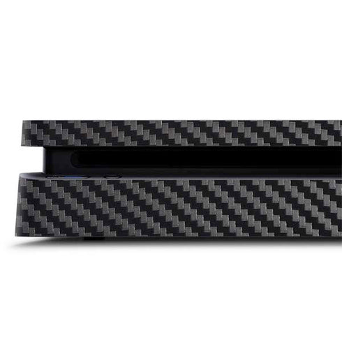 Black Carbon Fiber Specialty Texture Material PS4 Slim Skin