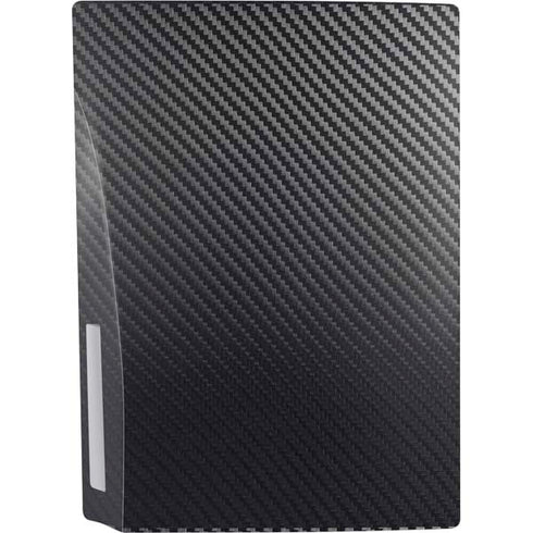Black Carbon Fiber Specialty Texture Material PS5 Console Skin