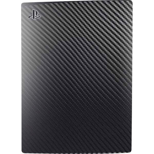 Black Carbon Fiber Specialty Texture Material PS5 Digital Edition Console Skin