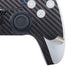 Black Carbon Fiber Specialty Texture Material PS5 Slim Digital Edition Bundle Skin